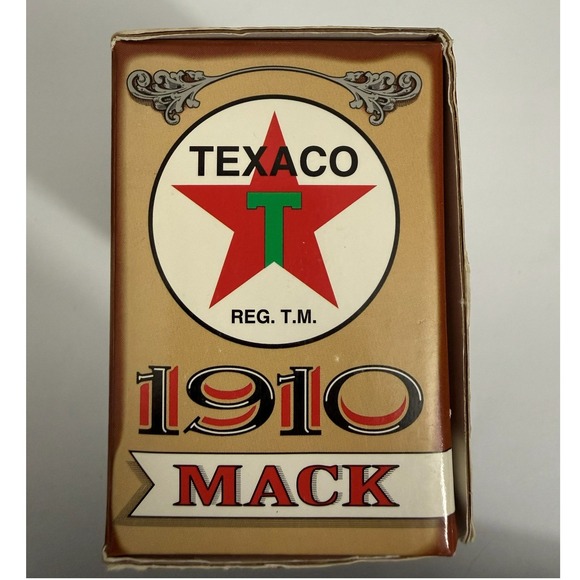 Vintage ERTL Texaco Collector Series 12 1910 Mack Tanker Die Cast Bank Boxed - Picture 3 of 13